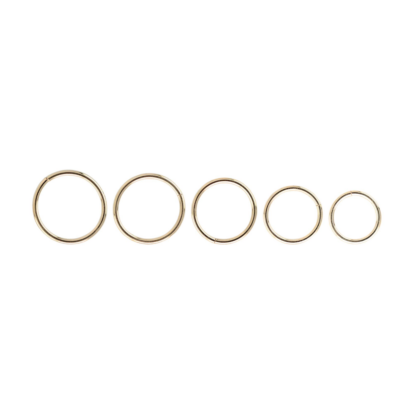 14kt Seamless Rings