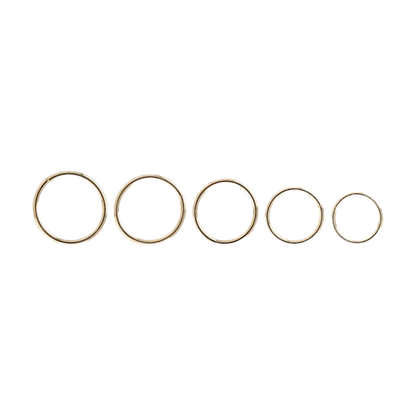 14kt Seamless Rings